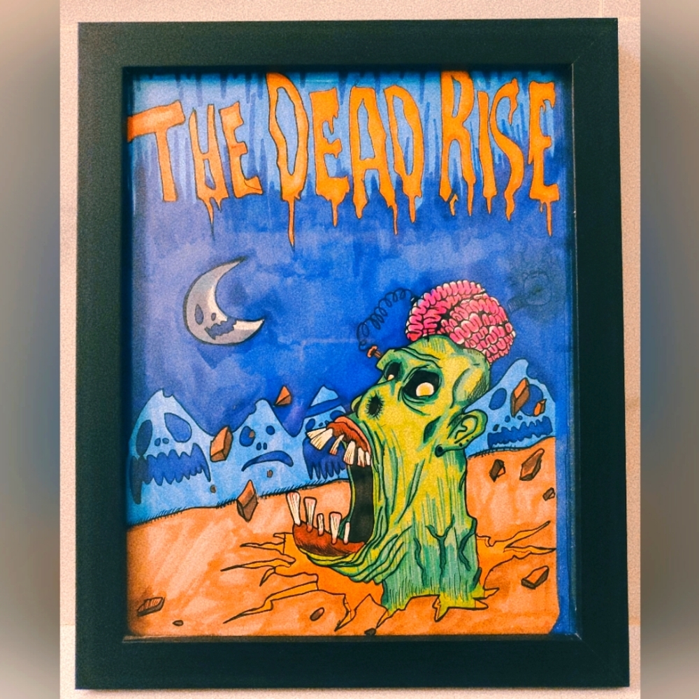 ( Dead Rise ) The rise of zombies Poster for wall decoration